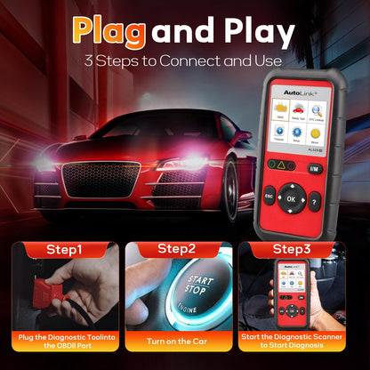 Autel AutoLink AL529HD OBD2 Scanner for Cars & Trucks – AutoVIN