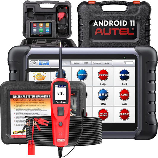 Autel MaxiCOM MK808Z Bidirectional Scanner + PowerScan PS100 Circuit Tester