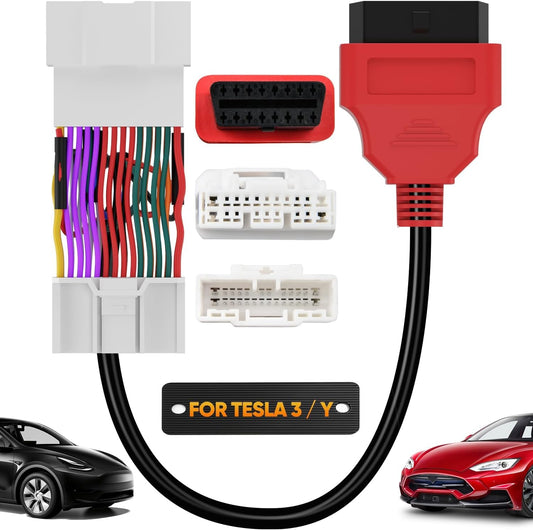 Autel TESKIT3Y Tesla Model 3 & Y Diagnostic Cable Adapter 2025
