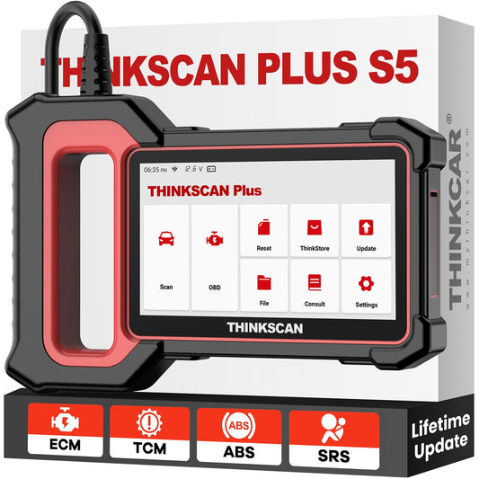 ThinkScan Plus S5 OBD2 Scanner – 4 Systems + WiFi Update