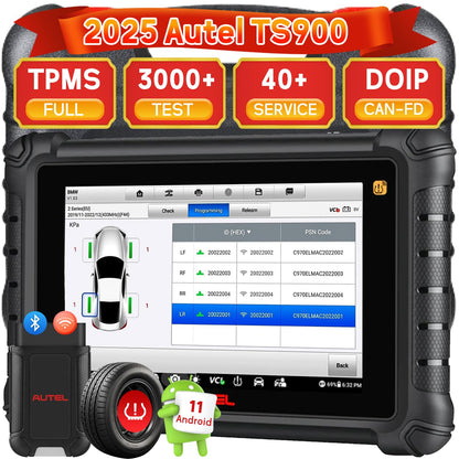 Autel MaxiTPMS TS900 2-in-1 TPMS Programmer & Diagnostic Scanner