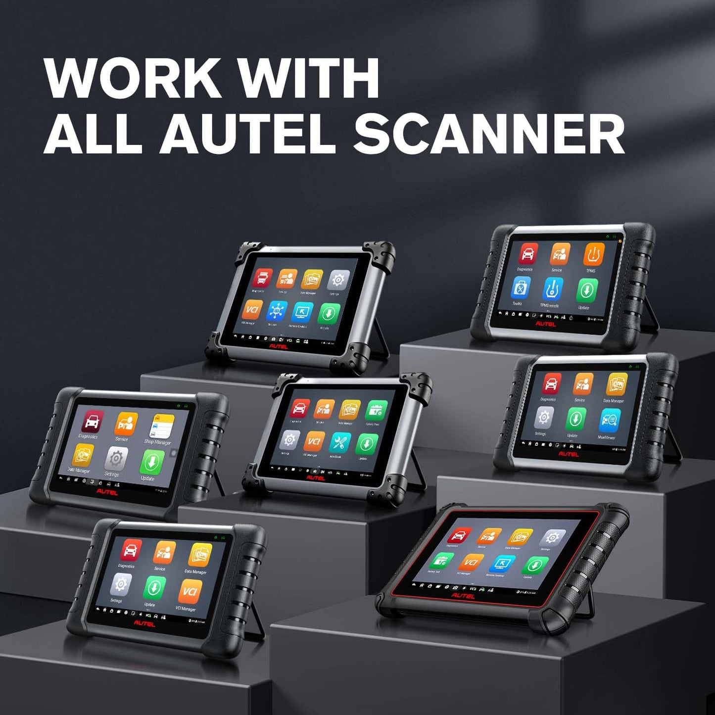 Autel MaxiSys MSOBD2KIT 9PCS Non-OBDII Adapter Kit for Autel Scanners