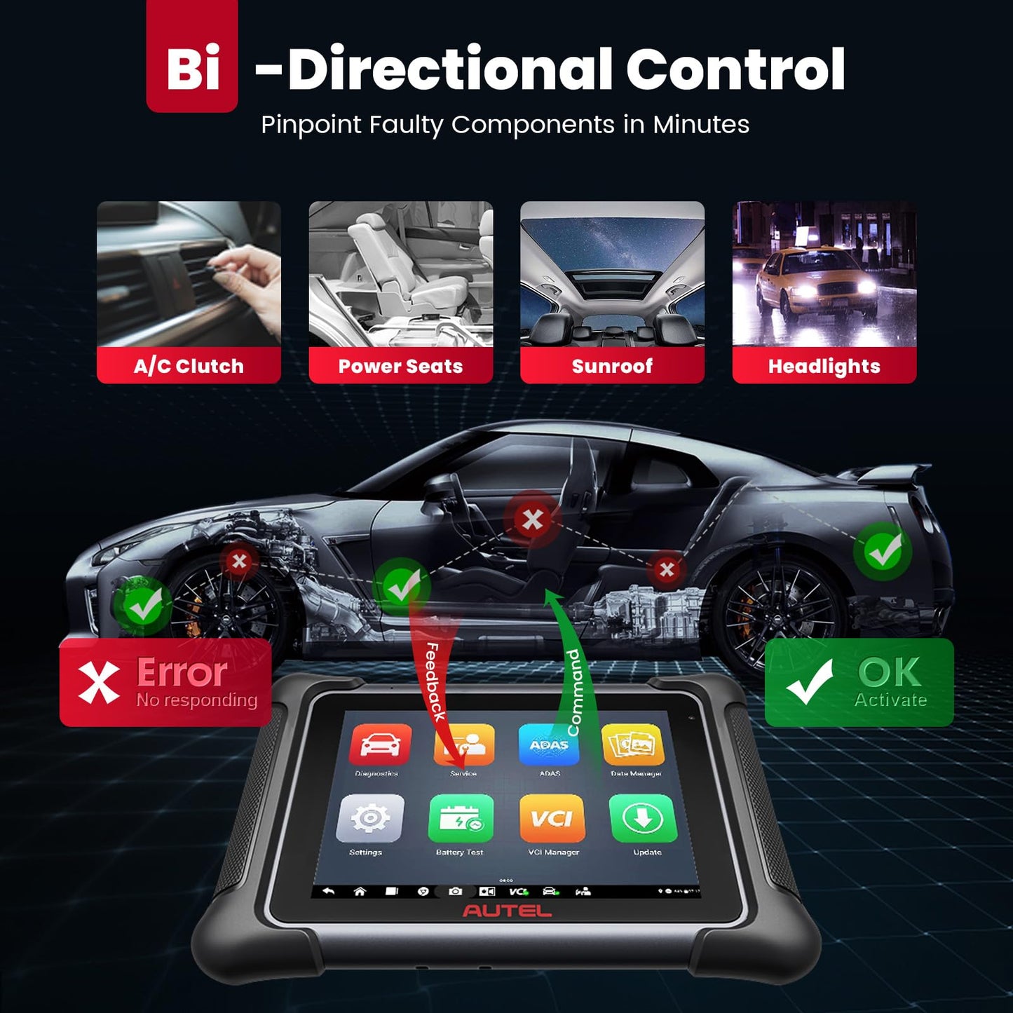 Autel MaxiSYS Elite II Scanner – 38+ Services & ECU Programming