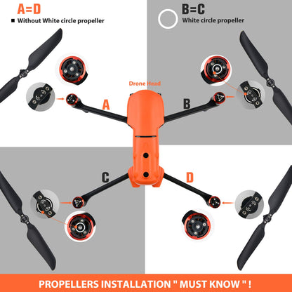 Autel EVO II Low Noise Propellers – Original Pair (V2 & V3)