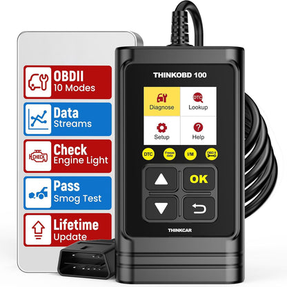 ThinkOBD 100 OBD2 Scanner – Check Engine Code Reader
