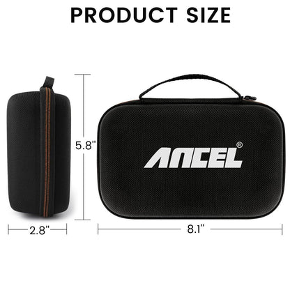 ANCEL Waterproof Shockproof EVA Storage Case for OBD2 Scanners