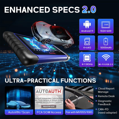 Autel IM508S Diagnostic Scanner with XP200 Key Programmer