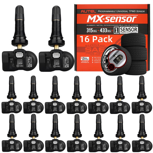 Autel MX-Sensor TPMS 2-in-1 Rubber Stem Set (16pcs)