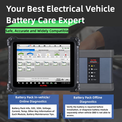Autel EVDiag Box – EV Battery & High-Voltage Diagnostic Kit