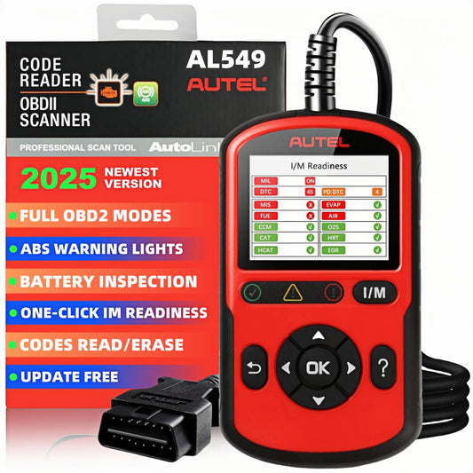 Autel AutoLink AL549 OBD2 Scanner – ABS Code Reader & Battery Tester