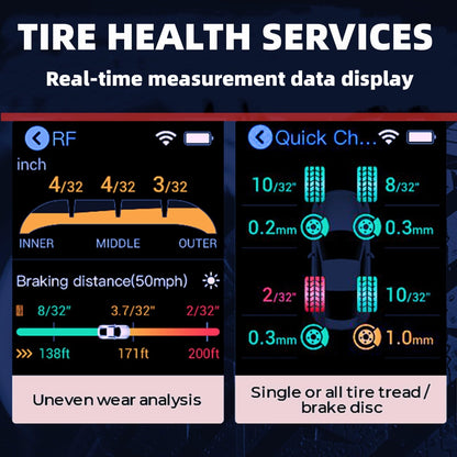Autel TBE200 Tire Tread & Brake Wear Tester – 2025 Upgrade