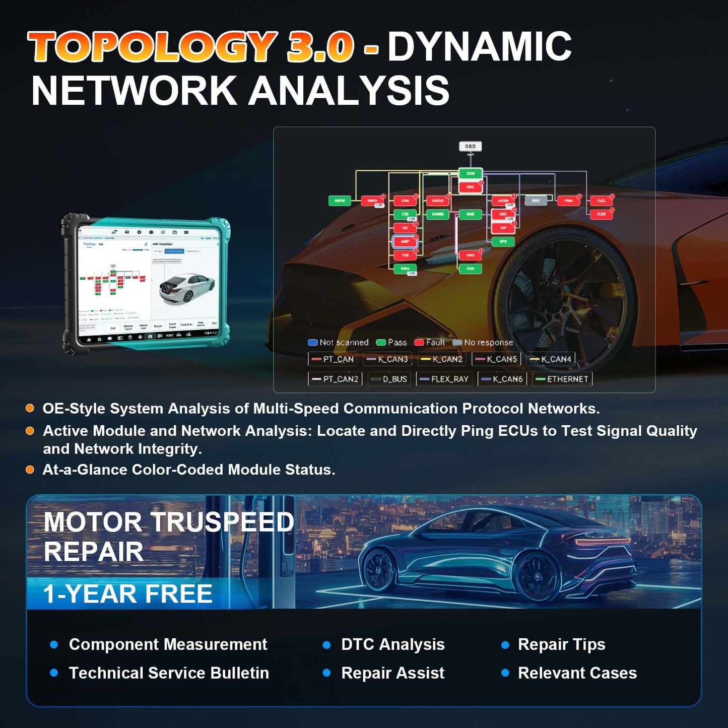 Autel Ultra S2 2025 Diagnostic Scanner with AI & VCMI2