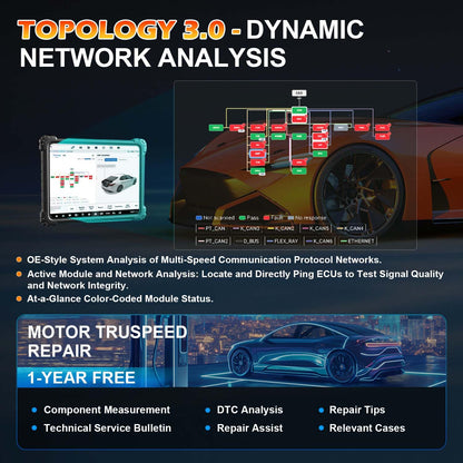 Autel Ultra S2 2025 Diagnostic Scanner with AI & VCMI2