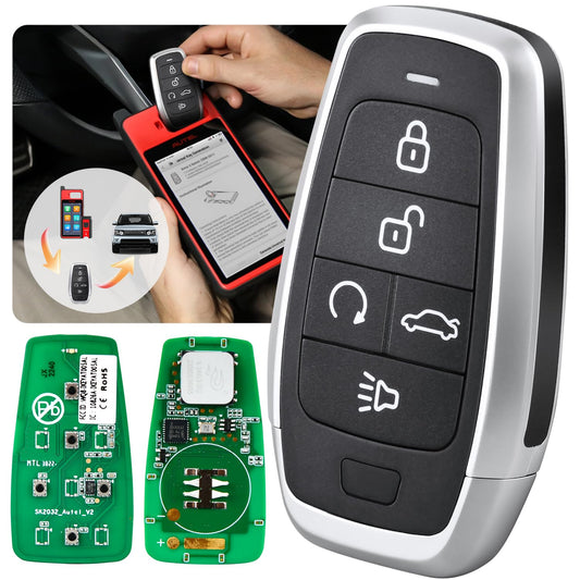 Autel MaxiIM IKEYAT005BL Universal 5-Button Key Fob for 700+ Cars