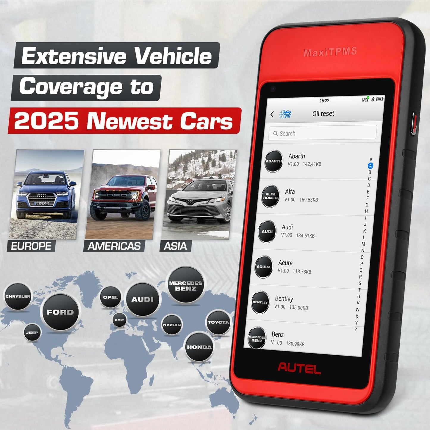 Autel MaxiTPMS ITS600 (E) TPMS Tool 2025 with 4 Services