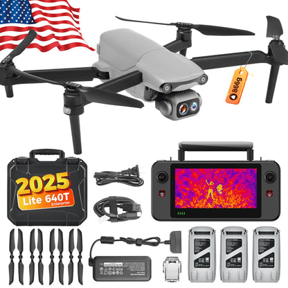 Autel EVO Lite 640T Enterprise Drone with Thermal & 48MP Camera