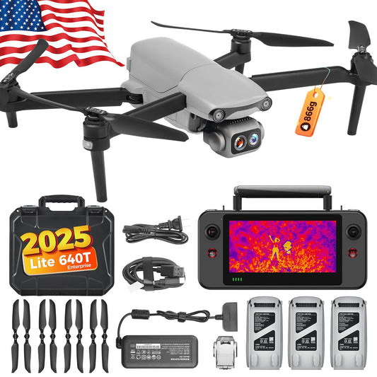 Autel EVO Lite 640T Enterprise Drone with Thermal & 48MP Camera