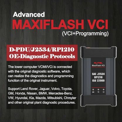Autel MaxiFlash VCI Kit – Bluetooth J2534 ECU Programmer