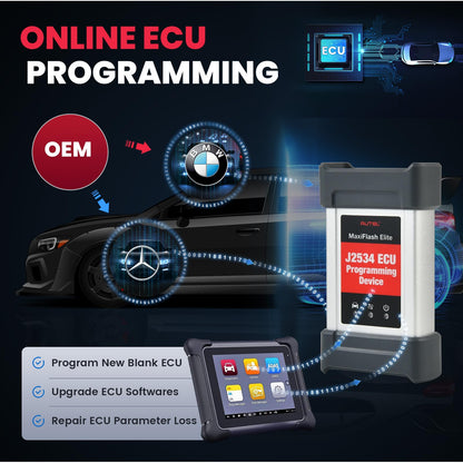 Autel MaxiSYS Elite II Scanner – 38+ Services & ECU Programming
