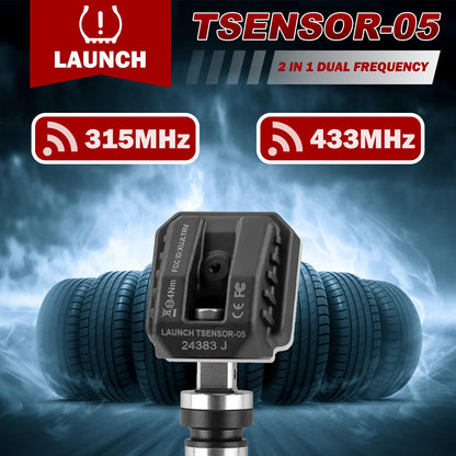 LAUNCH TSENSOR-05 TPMS Sensors 4-Pack 315/433MHz