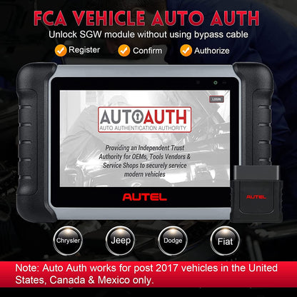 Autel MK808Z-BT Scanner with Active Test & 28+ Services
