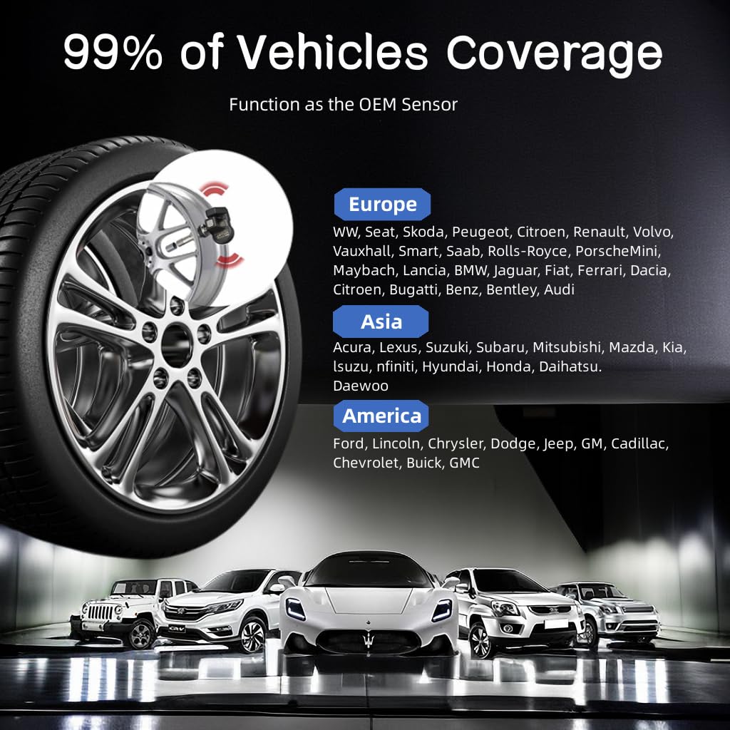 Autel MX-Sensor TPMS 20pcs – 2in1 315MHz/433MHz Tire Sensors