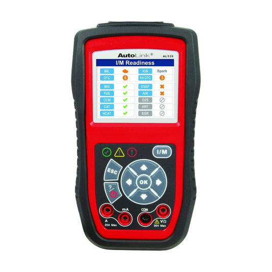Autel AutoLink AL539 OBD2 Scanner with Multimeter & Code Reader
