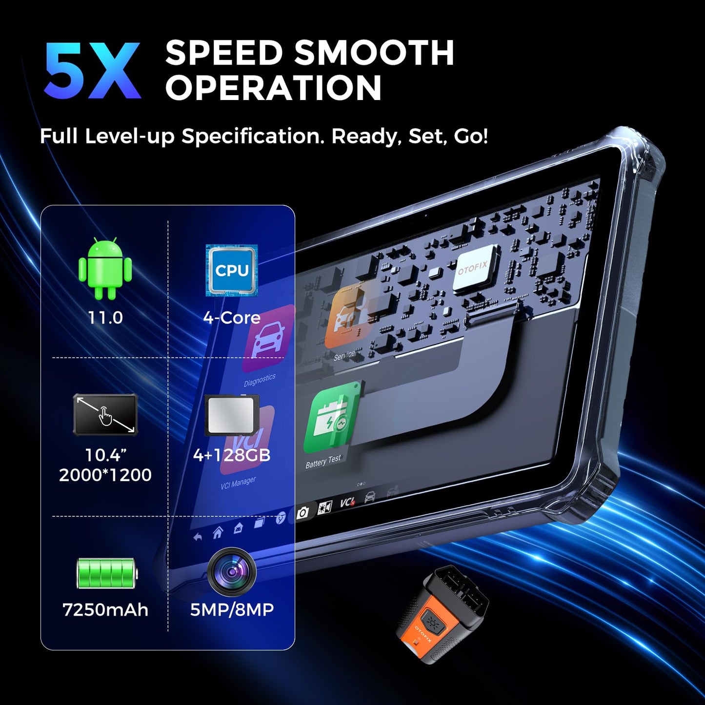 OTOFIX D1 Max 2025 Bi-Directional Diagnostic Scanner with ECU Coding