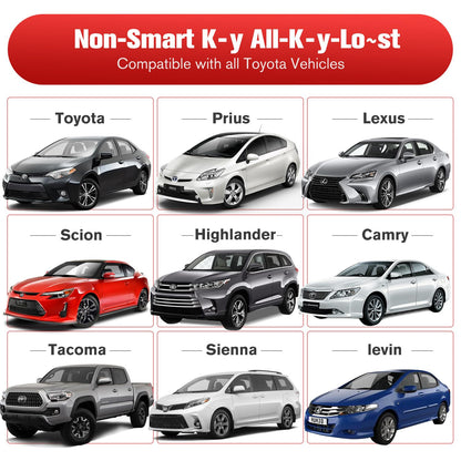 Autel 8A AKL Cable for Toyota Non-Smart Key Adapter – Compatible with APB112 & G-Box
