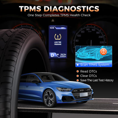 OTOFIX TireGO 808 TPMS Programmer & Diagnostic Tool with Lifetime Updates