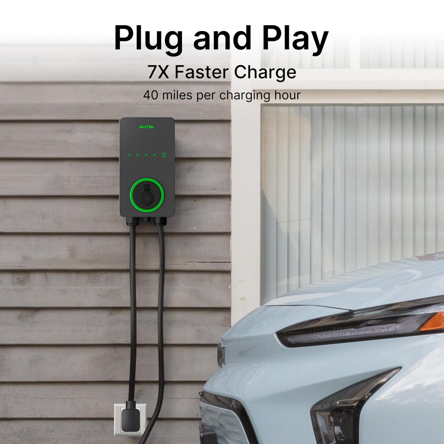 Autel AC Lite 40A Level 2 EV Charger – NEMA 14-50 Plug