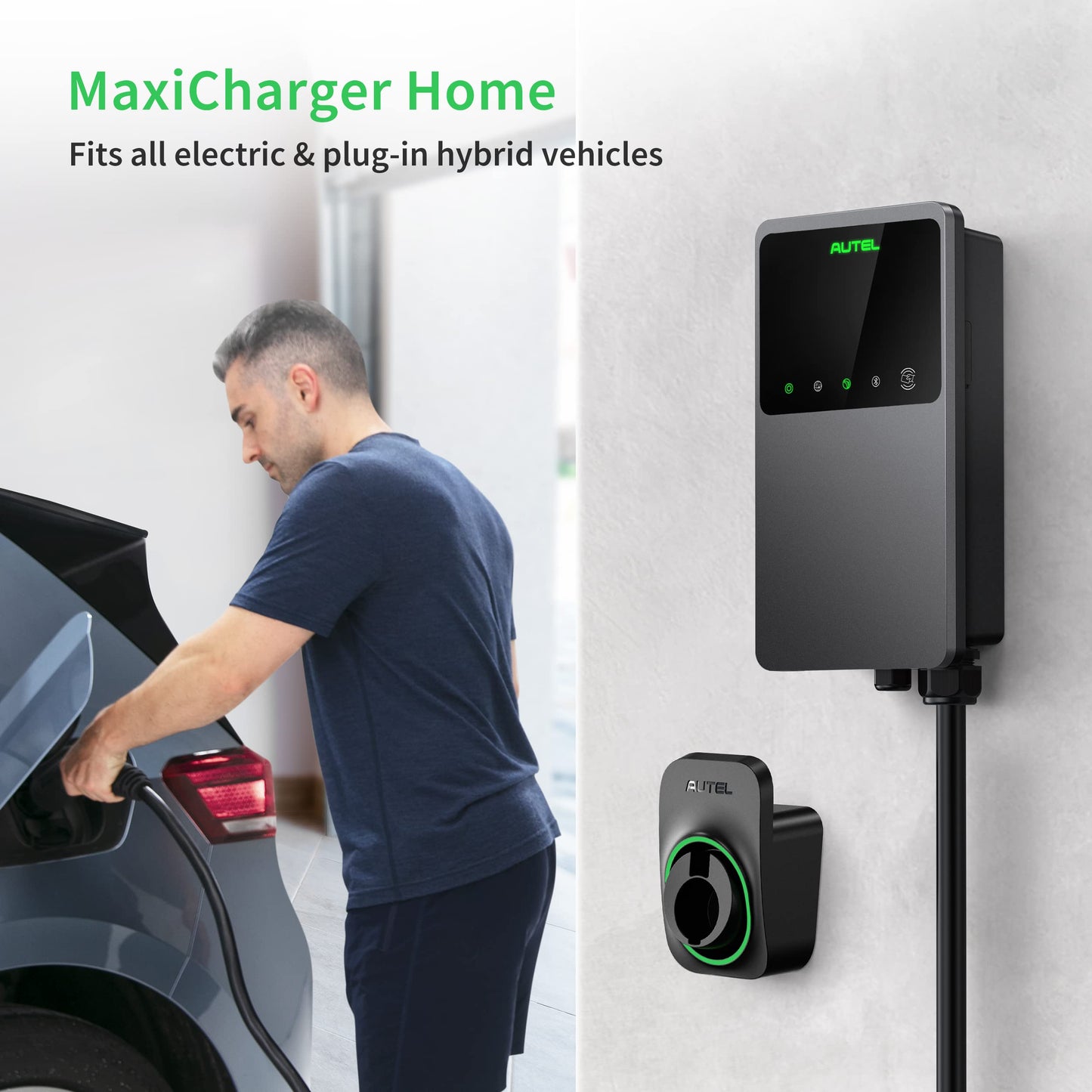 Autel MaxiCharger Home EV Charger 50A 240V Level 2 WiFi