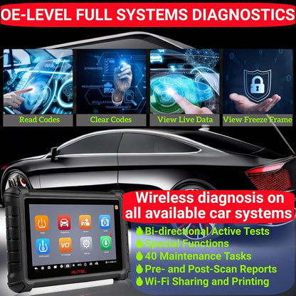 Autel MaxiTPMS TS900 Kit with 4 MX Sensors & Full TPMS Functions