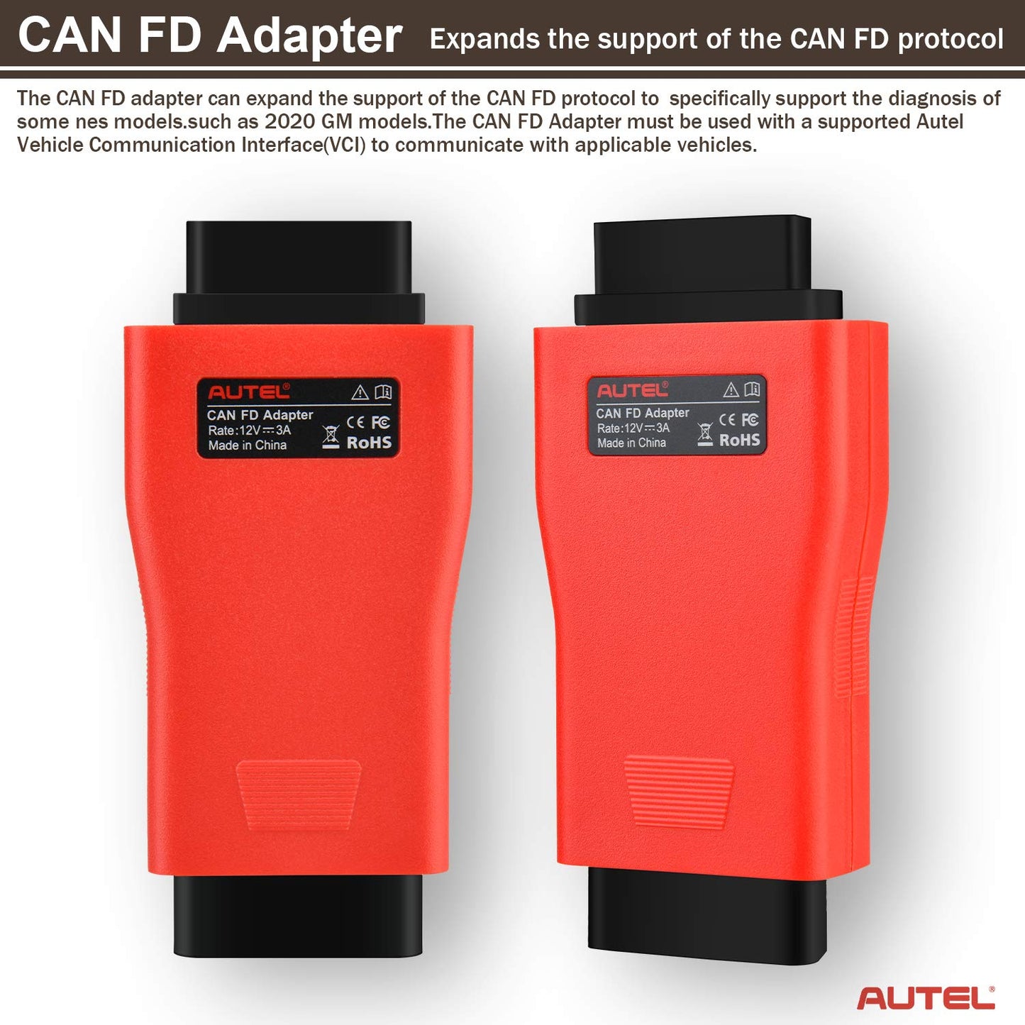 Autel 14-Pin Volvo CV Adapter – Original for MS908CV/MS909CV