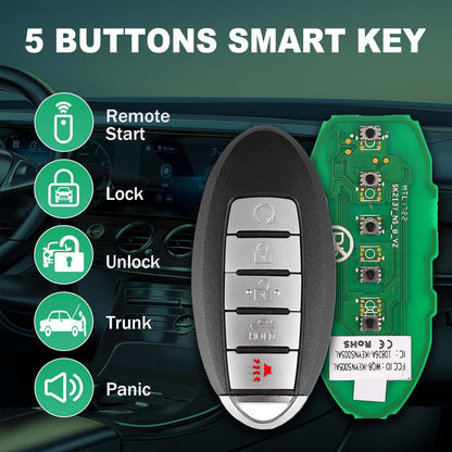 Autel IKEYNS5TPR Nissan Smart Key – 5 Button, Programmable