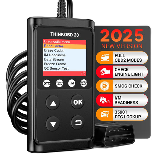 ThinkOBD 20 OBD2 Code Reader – Check Engine & Reset Tool