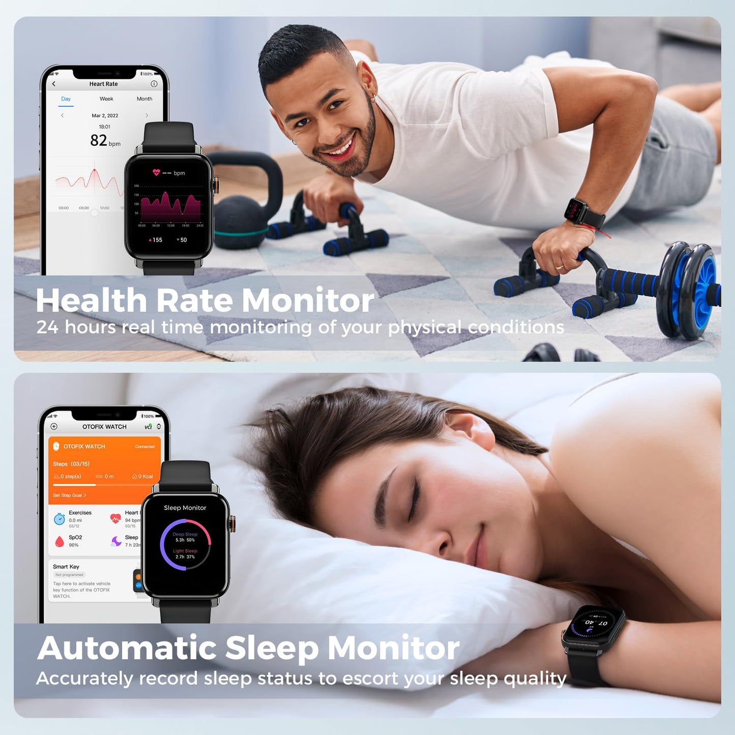 OTOFIX D1 Wireless OBD2 Scanner with Smartwatch – ECU Coding & 40+ Resets