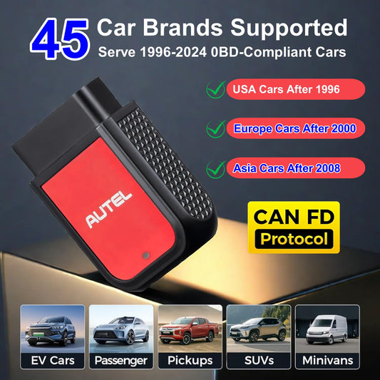 Autel MaxiAP AP2500 Bluetooth OBD2 Scanner for iOS & Android