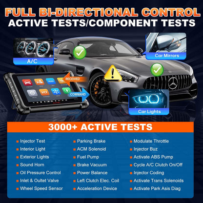 Autel MaxiSys MS906MAX Scanner – ECU Coding, 3000+ Tests, 2025