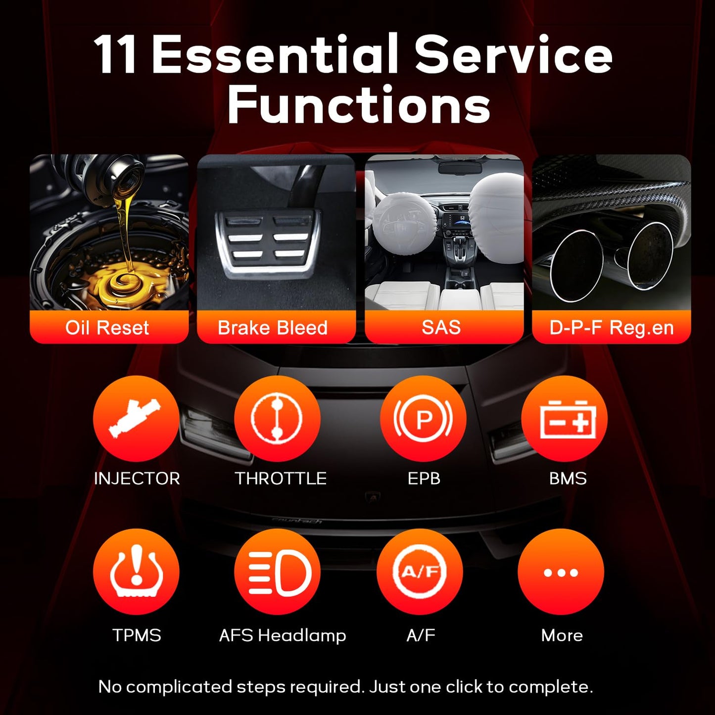 Autel MaxiDiag MD909 Pro – 2025 OBD2 Scanner with All-System Diagnostics & 11+ Services