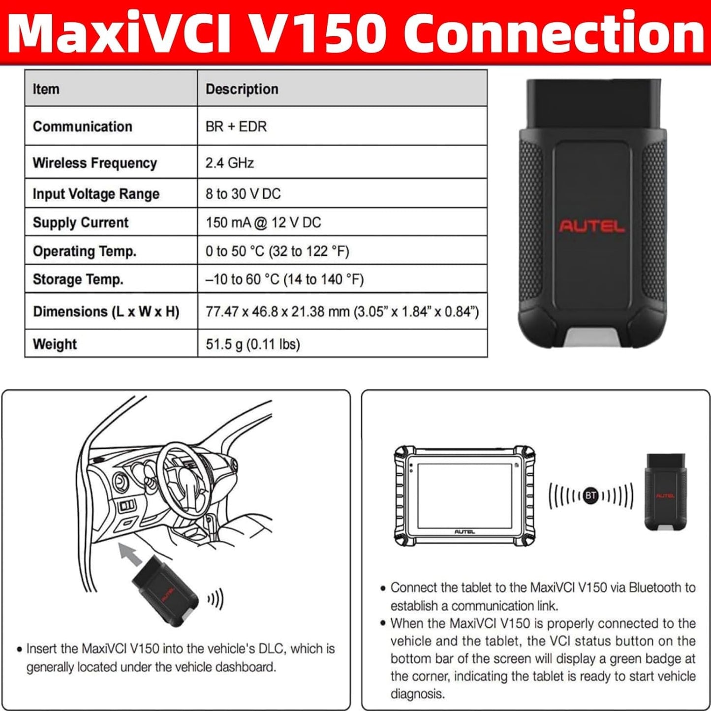 Autel MaxiTPMS TS900 Kit with 4 MX Sensors & Full TPMS Functions