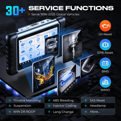 Autel MaxiPRO MP808S Scanner – 2025 Advanced ECU Coding & 30+ Services