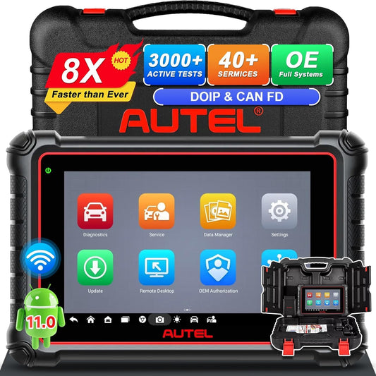 Autel MaxiCOM MK900 Scanner – ECU Coding, 3000+ Tests, 40+ Services