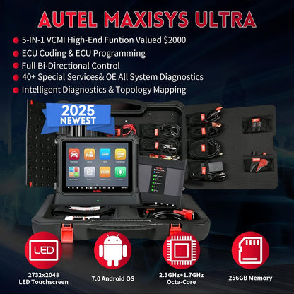 Autel MaxiSys Ultra 2025 – Full System ECU Scan Tool + 5-in-1 VCMI