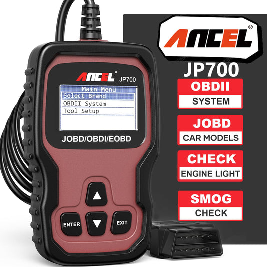 ANCEL JP700 JOBD OBD2 Scanner for Japanese Cars – Check Engine Light Tool