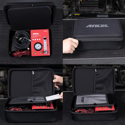 ANCEL Large Waterproof Hard EVA Case for S3000 & HD Series Truck Scanners