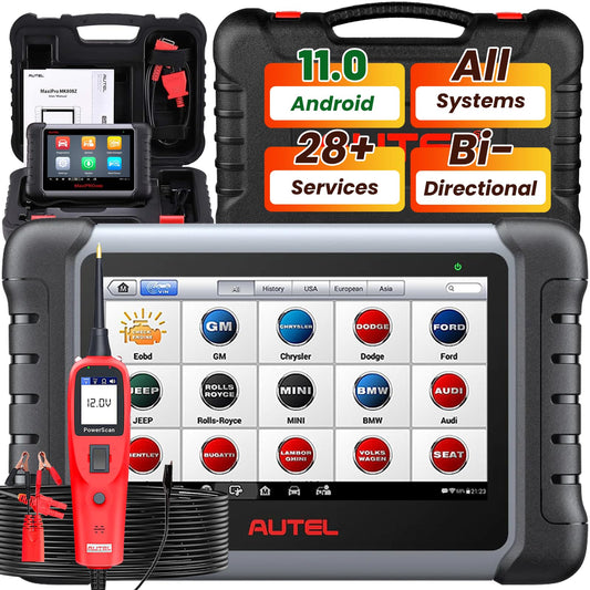 Autel MaxiCOM MK808Z Scanner + PS100 Circuit Tester Kit 2024