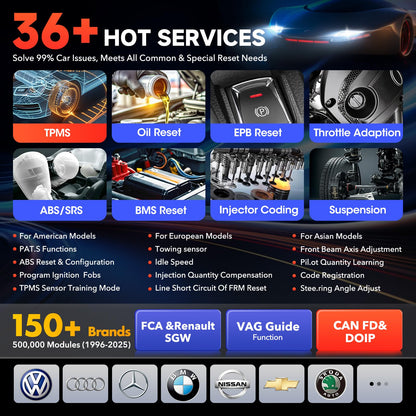 Autel MaxiSYS MS906 PRO-TS 2025 TPMS & ECU Diagnostic Tool