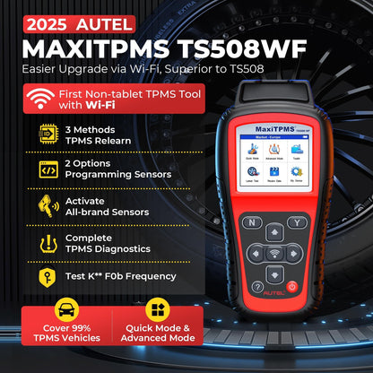 Autel MX900 + TS508WF TPMS Tool | 2025 Diagnostic Bundle