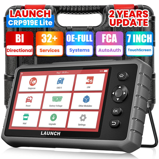 LAUNCH X431 CRP919E Lite OBD2 Scanner | 32+ Services & Bi-Directional